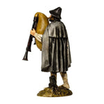 Pastore statuina Zampognaro 12 cm di plastica stile 700 Moranduzzo per presepe