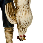 Pastore statuina Moranduzzo Pollivendolo cm 12 per presepe