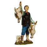 Pastore statuina Moranduzzo Pollivendolo cm 12 per presepe