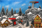 Ski Lift Basic - Doppio Piede Nero/Rosso