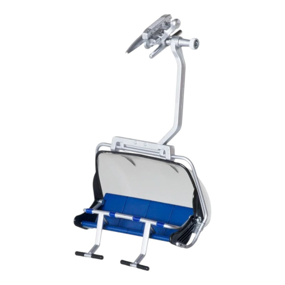 Seggiola  4 Posti Blu/Grigio