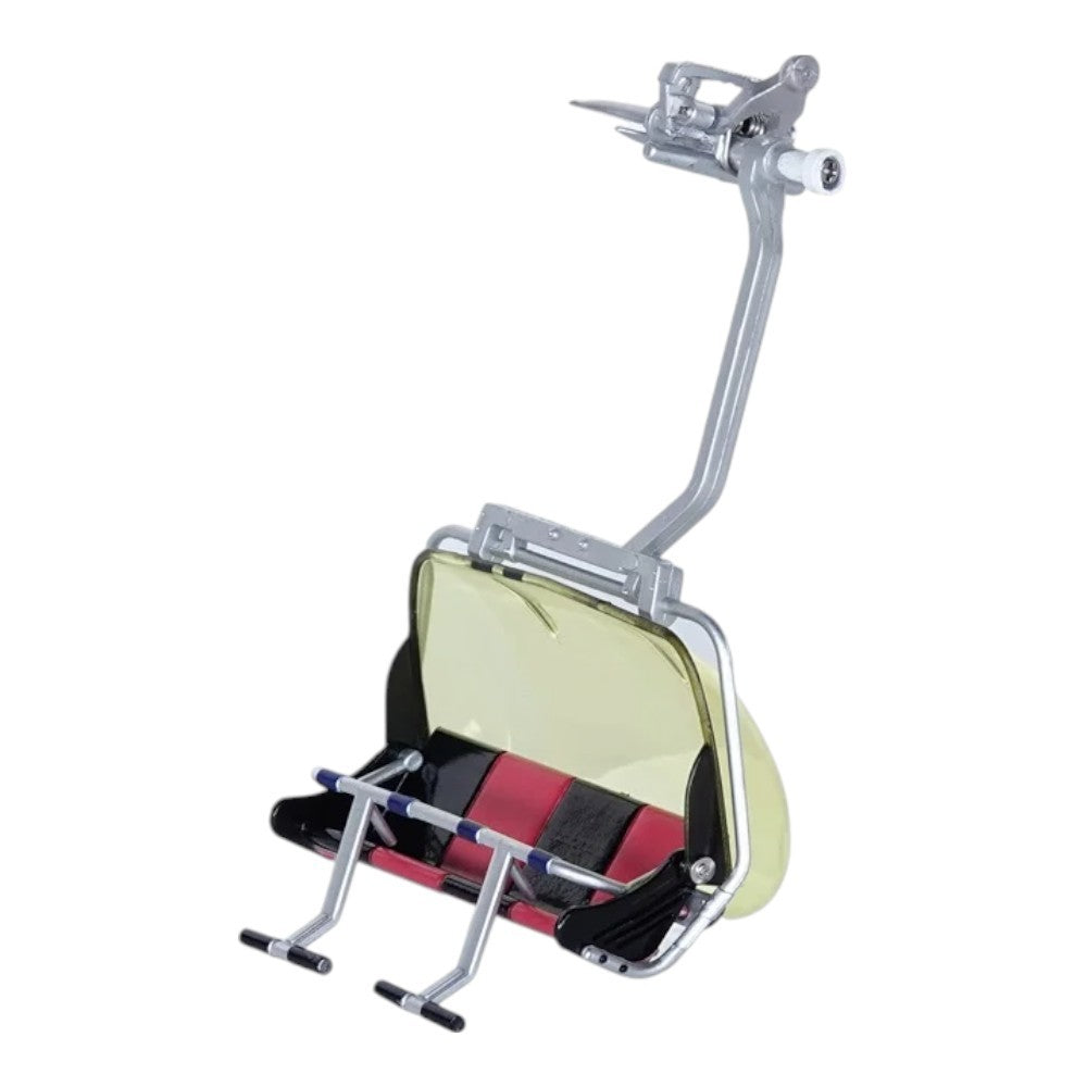 Seggiola  4 Posti Rosso-Nero 1:32