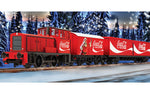 Set treno di Natale Coca-Cola scala 1:76 con binari Hornby