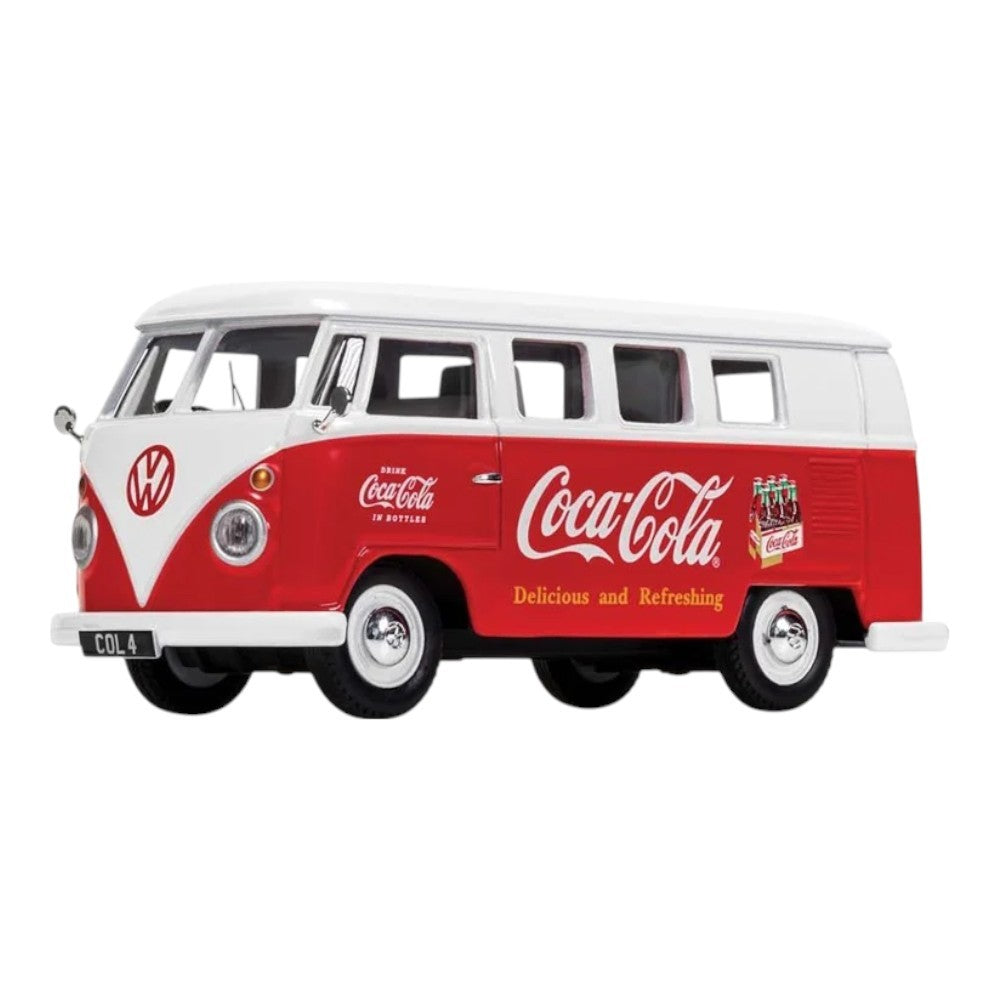 Volkswagen Campervan Coca-Cola anni ’60 scala 1:43 modello vintage