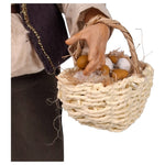 Venditore di uova e gallina 30 cm in terracotta – Presepe napoletano