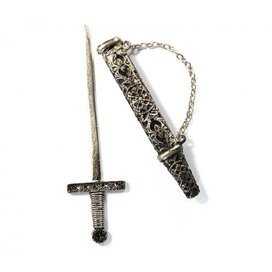 Tris di spade in metallo decorate per Re Magi