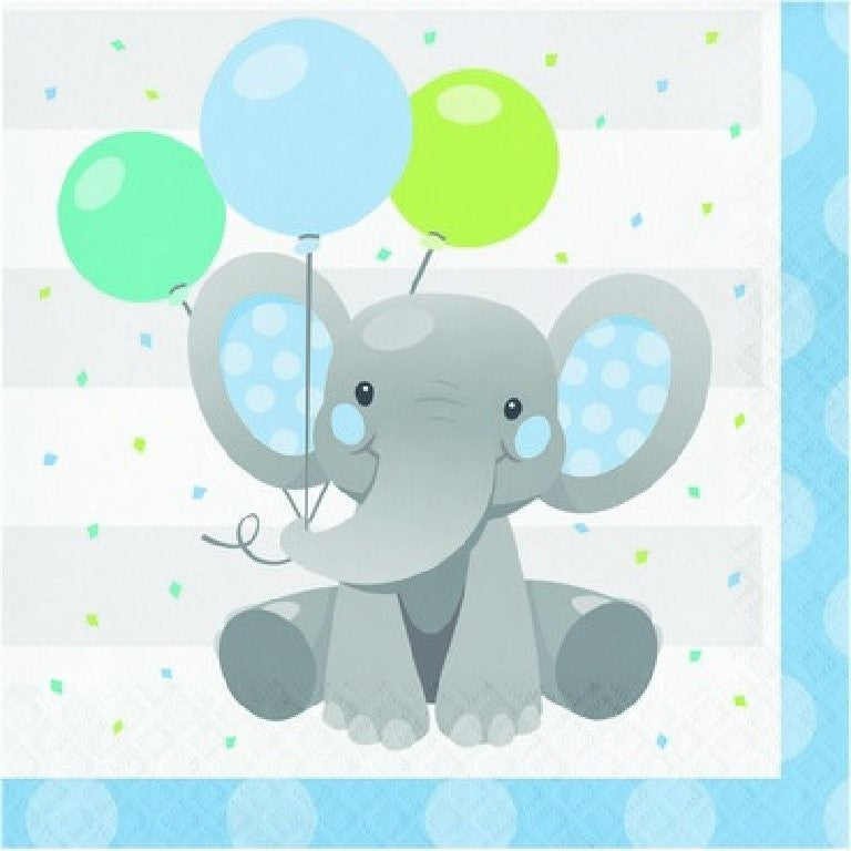 Tovaglioli di carta 33cm Elefantino Boy 16pz