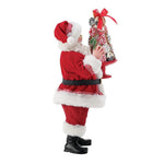 Possible Dreams | Statuetta Babbo Natale con Alberello di ciambelle 30 cm