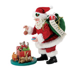 Possible Dreams | Statuetta Babbo Natale  con gattini 27 cm