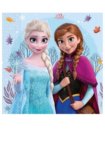 Tovaglioli di carta 33cm Frozen 20pz