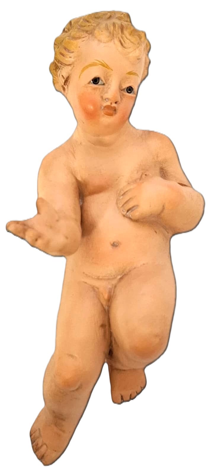 Pastori Statuina Bambino gesu' per pastore da cm 40 artigianali in terracotta
