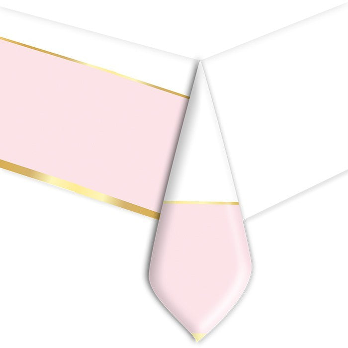 Tovaglia di plastica Rosa Chic 140x270 cm