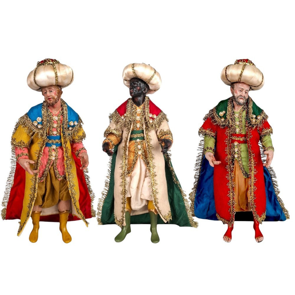 Statuette tris di magi cm 25
