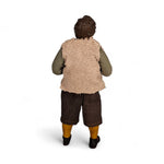 Statuetta presepe napoletano giovane contadino con gilet 19 cm vestito a mano