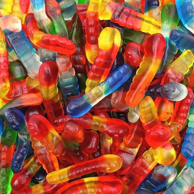 SERPENTI LUCIDI COLORATI CARAMELLE GOMMOSE GUSTO FRUTTA SENZA GLUTINE Fini