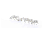 Set 6 pecore presepe 6 cm Landi Moranduzzo