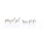 Set 6 pecore presepe 6 cm Landi Moranduzzo