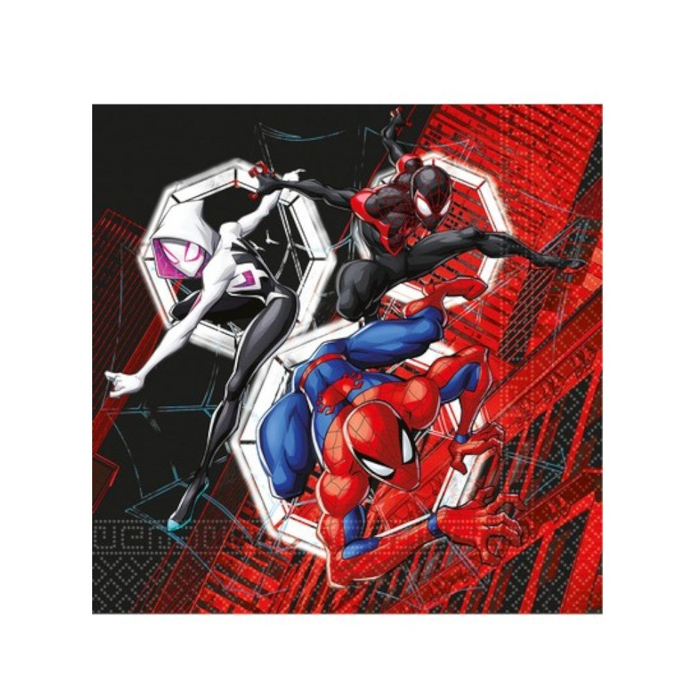Tovagliolo 33 cm Spider-Man World Of Webs 20 pz