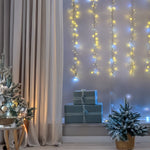 Tenda luminosa 1152 LED effetto rincorsa 460x80 cm Lotti