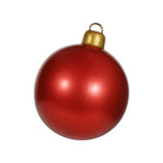 Sfera di natale gonfiabile Rossa Ø 60 cm per vetrine e allestimenti