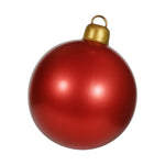 Sfera di natale gonfiabile Rossa Ø 100 cm per vetrine e allestimenti