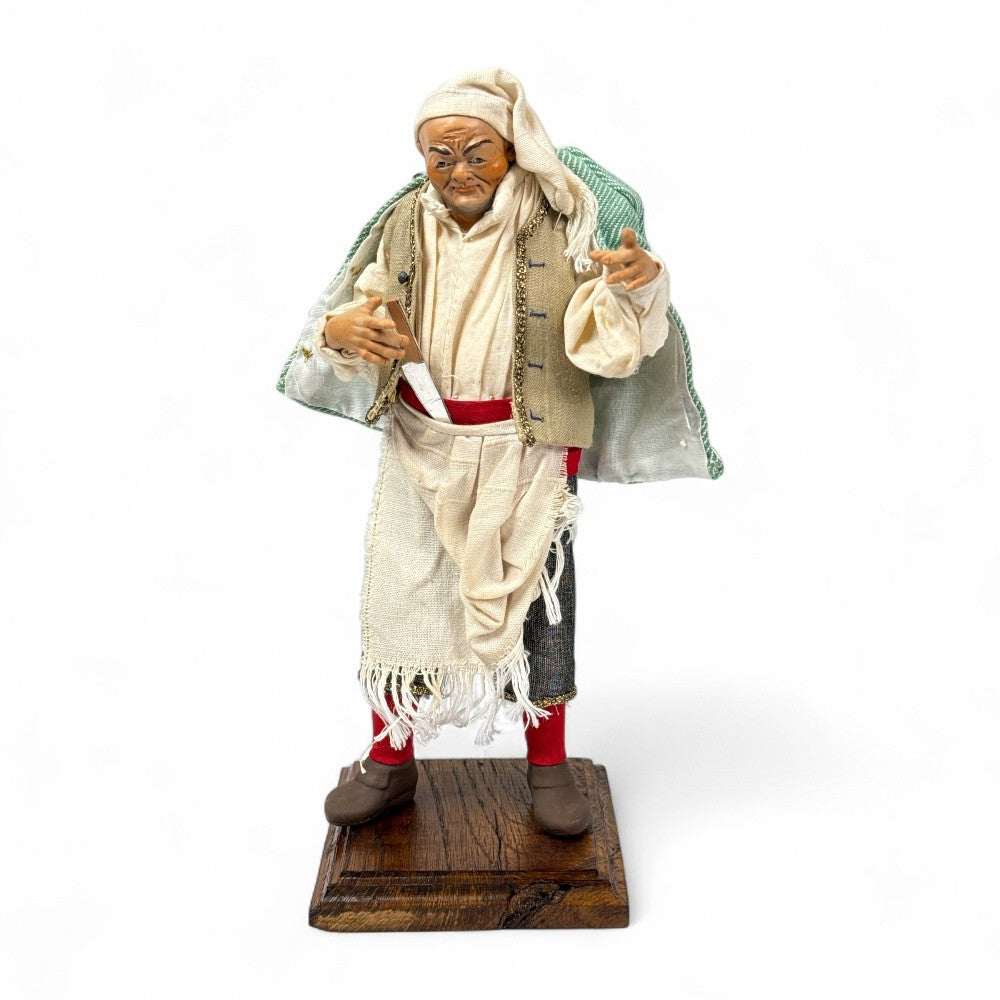 Pastore Macellaio 25cm per presepe Napoletano