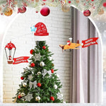 Puntale Albero con Aeroplano e Mongolfiera in Movimento | Due Esse Christmas