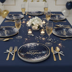 Piatti di carta ø18cm Happy New Year Glamour 6pz