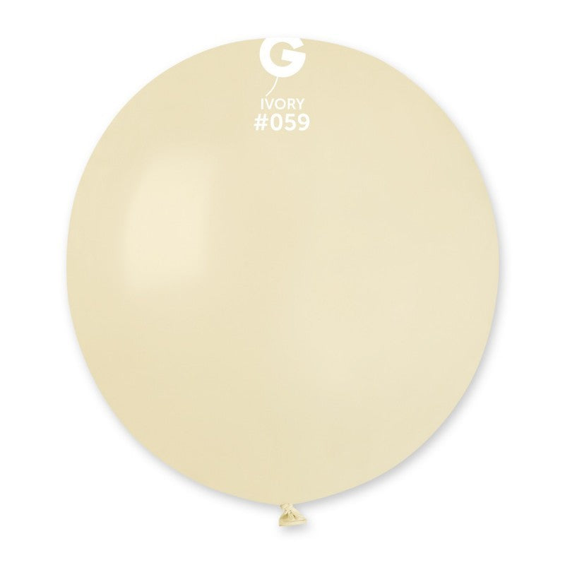 Set Mini mongolfiere 10pz Avorio 059