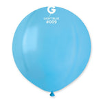 Set Mini mongolfiere 10pz Celeste 009