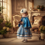 Costume di Carnevale Reginetta bambina 3-24 mesi