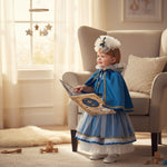 Costume di Carnevale Reginetta bambina 3-24 mesi