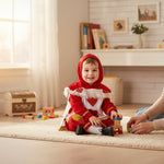 Costume di Carnevale Carte di Cuori bambina 3-24 mesi