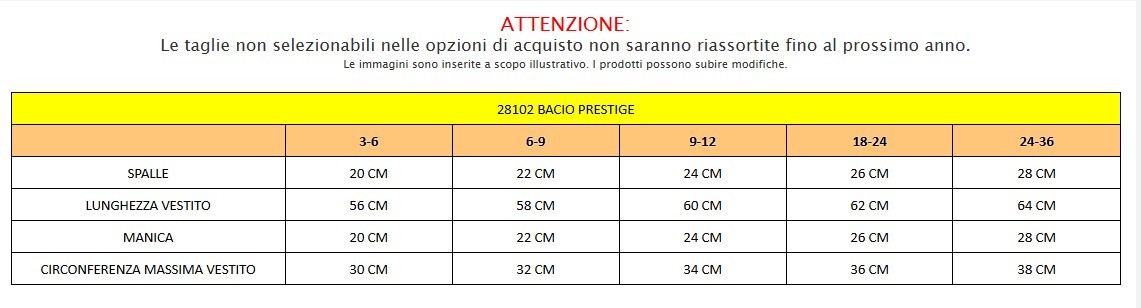 Costume di Carnevale Bacio Prestige bambina 3-24 mesi