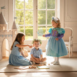Costume di Carnevale Principessa dei Mari bambina 3-24 mesi