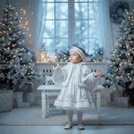 Costume di Carnevale Principessa Fiocco di Neve bambina 3-24 mesi