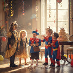Costume vestito di carnevale Pierino per bambino da 4 a 6 anni