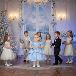 Costume di Carnevale Reginetta al Ballo bambina 3-24 mesi