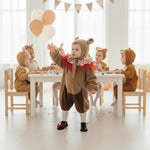 Costume di Carnevale Simpatico Orsetto bambino 3-24 mesi