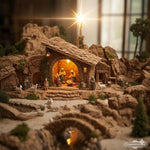 Tavolette di sughero naturale per presepe 27x10x0,7 cm