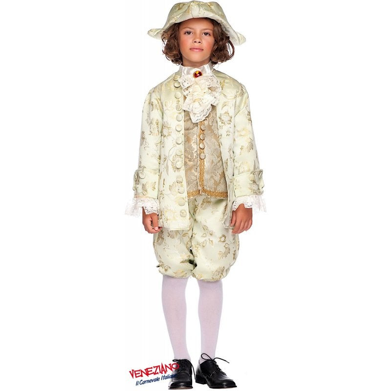 Vestito Costume di carnevale casanova 4-5-6 anni
