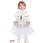 Costume di carnevale bimba Ballerina dell'opera neonata 1-3 anni