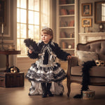 Costume di carnevale Miss burlesque neonata 1-3 anni