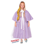 Vestito costume di carnevale Principessa treccia d'oro da 7 a 10 anni