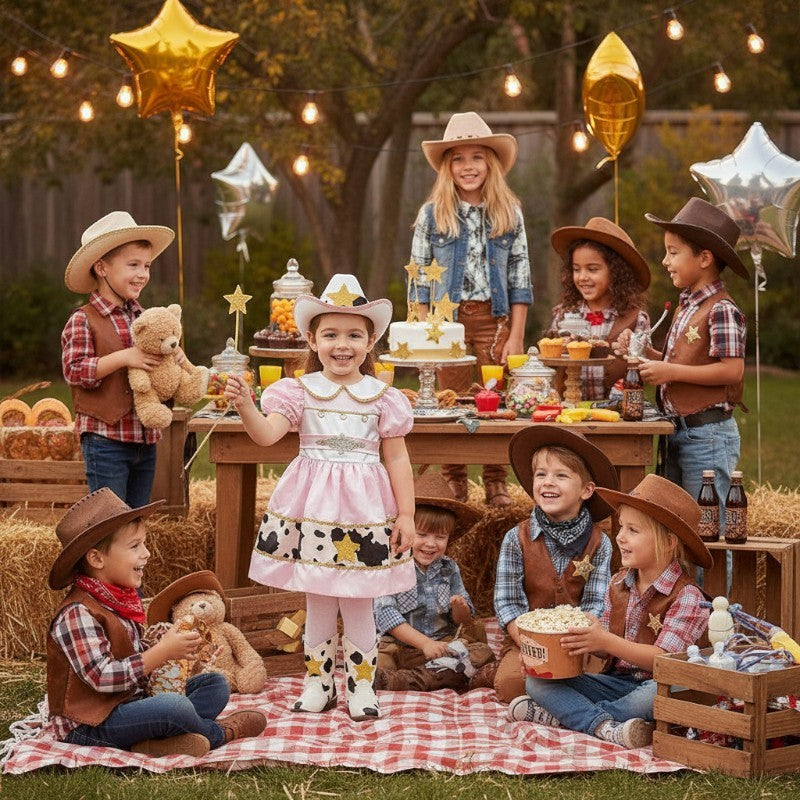 Costume di carnevale cowgirl prestige 0-3 anni