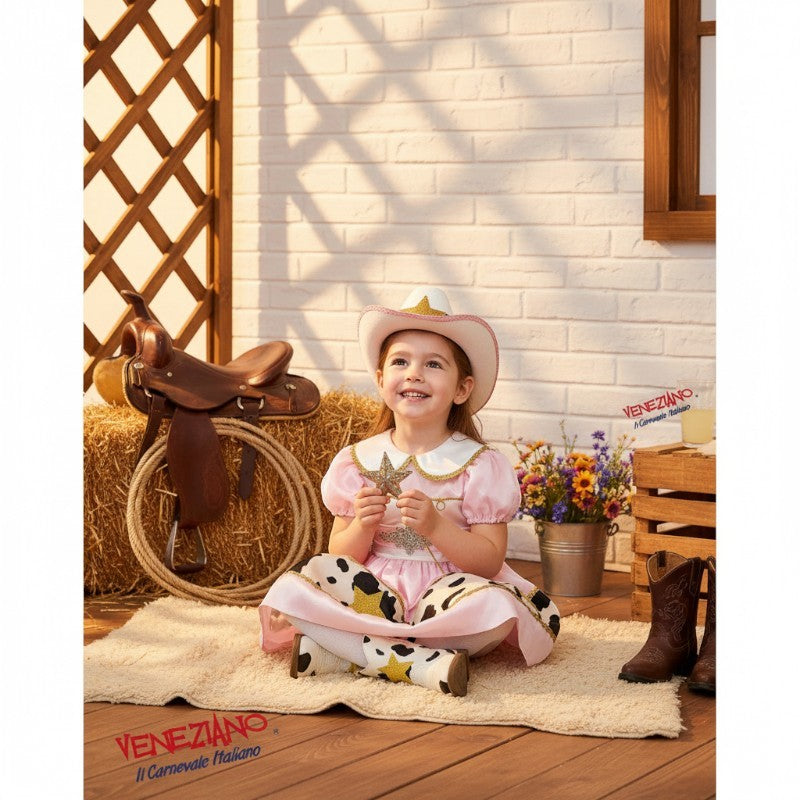 Costume di carnevale cowgirl prestige 0-3 anni