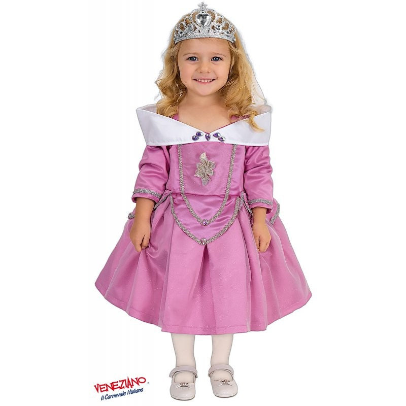Costume di carnevale Principessa della torre incantata 1-3 anni