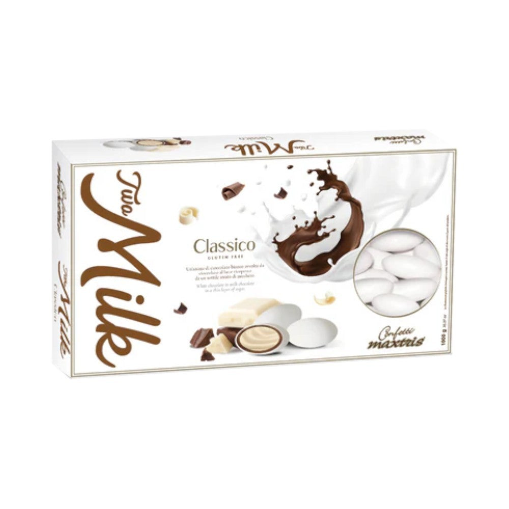 Confetti Two Milk Cioccolato bianco 1kg Maxtris senza glutine