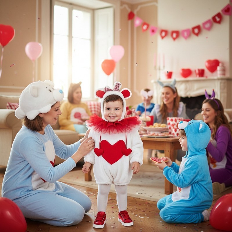 Costume di carnevale dolce orsetta 0-3 anni
