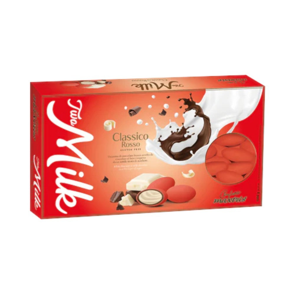 Confetti Two Milk Classico Rosso 1kg Maxtris